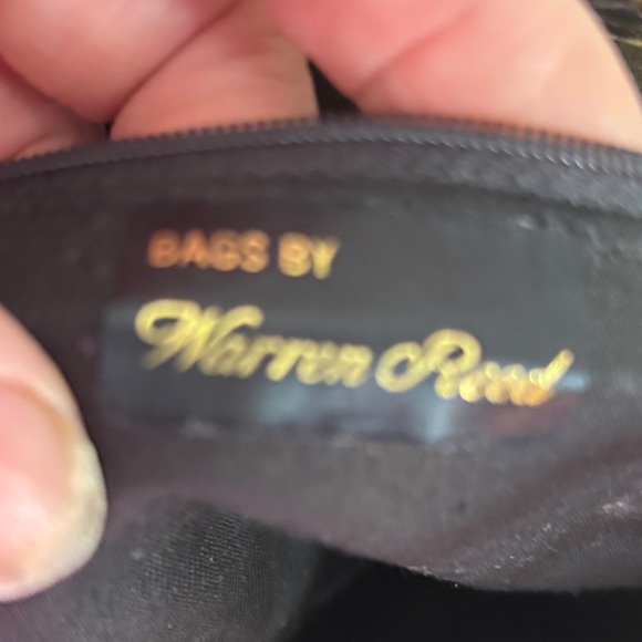 Warren Reed Metallic Woven Handbag - Picture 6 of 6